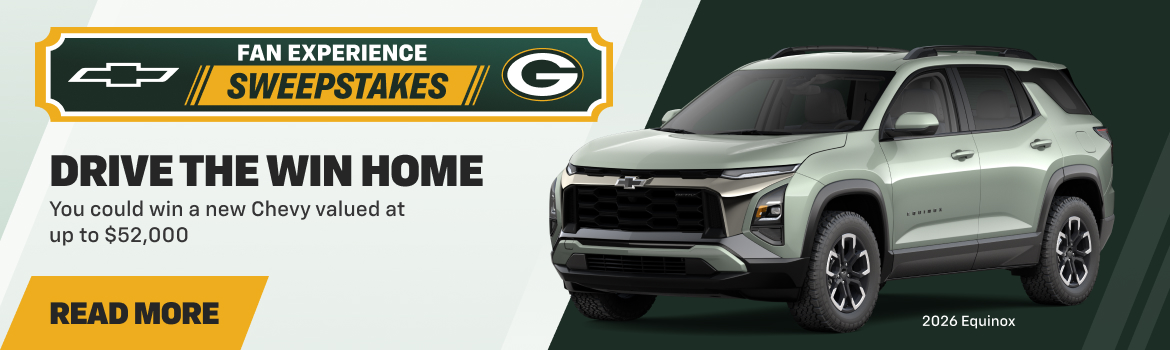 2025 GB Packers Sweepstakes